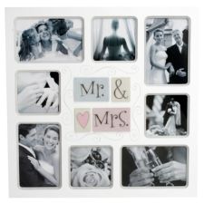 Mr & Mrs Collage Photo Frame