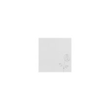 silver rose wedding place card