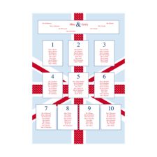 cool britannia a3 table plan