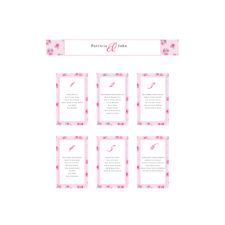 Lola A3 Wedding Table Plan