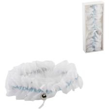 Blue and White Wedding Garter