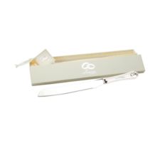 Amore Cake Knife - Silver Plated