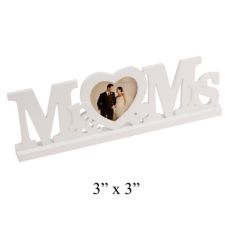 Amore Mr & Mrs Mantel Plaque and Photo Frame