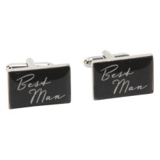 Amore by Juliana Best Man Metal Cufflinks