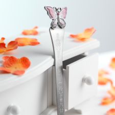 Pink Butterfly Letter Opener / Bookmark (Personalised)