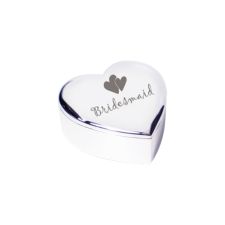 Bridesmaid Heart Trinket 