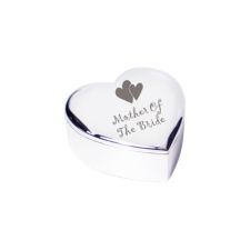 Mother of the Bride Heart Trinket