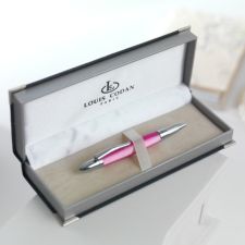 Louis Codan Pen - Pink/Chrome