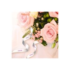 Ribboned Bouquet Day Invitation