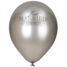 Just Married Balloons