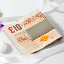 Silver Plated Money Clip