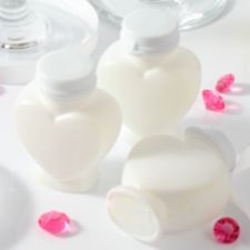 heart shaped wedding bubbles
