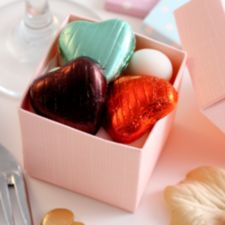  Linen Look Favour Boxes