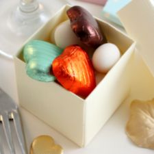  Linen Look Favour Boxes