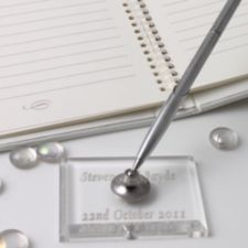 Gold or Silver Acrylic Pen (Personalised)