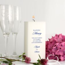 152mm Personalised Candle