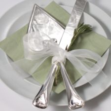 Heart Shaped Serving Set (Personalised)