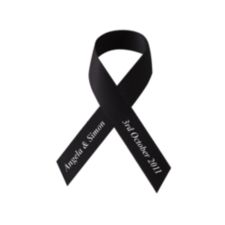  Personalised Satin Ribbon 16 mm Wide