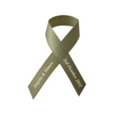  Personalised Satin Ribbon 16 mm Wide
