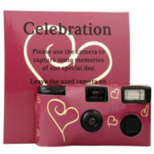 Hearts Disposable Camera