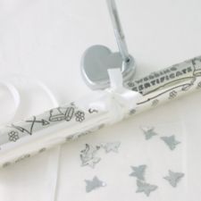 Silver Plated Wedding Certificate Holder