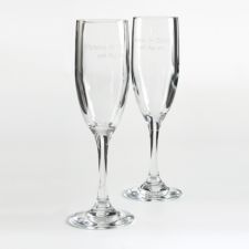 Personalised Champagne Flutes