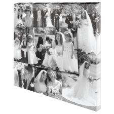 Black & White Canvas Landscape Montage