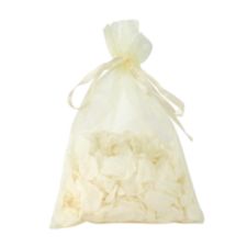 Real White Rose Petal Confetti (Large)