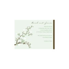 Blossom Save the Date Card