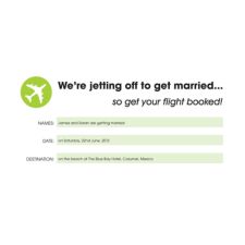 Holiday Ticket Day Invitation