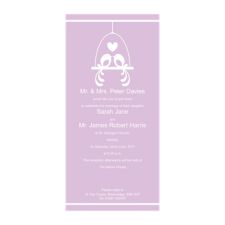  Lovebirds Day Invitation