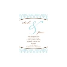  Damask Day Invitation