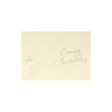 Hearts and Flowers Evening Invitation