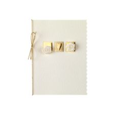 roses cream evening invite