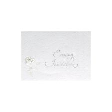 Hearts and Flowers Evening Invitation