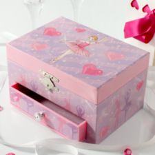 Musical Ballerina Jewellery Box