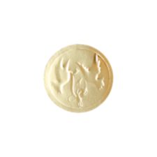 Gold Embossed Dove Seals
