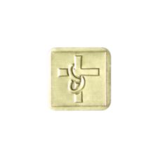Gold Embossed Cross Seals