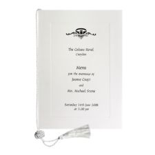 Traditional Menu Card