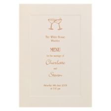 Panel Menu Card
