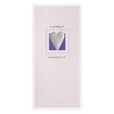Purple Heart Wedding Invitation Pack