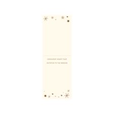 Four Seasons Cream & Chocolate Reply Card