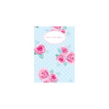 Vintage Rose Save the Date Card