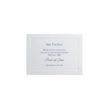 Traditional Save the Date Card