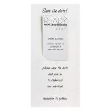 Ready or Knot Save the Date Magnet