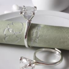 diamond napkin rings