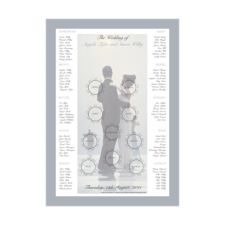 Dance Me to the End of Love A3 Table Plan