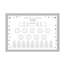 Hearts A2 Table Plan