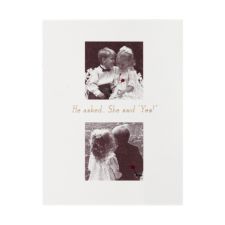 young love wedding invite