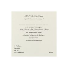 Bespoke Day Invitation